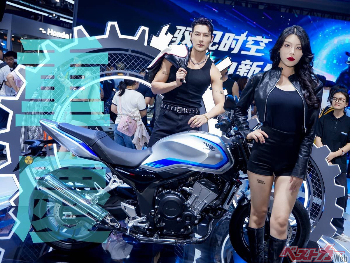 足つき速報】ホンダ新型CB500スーパーフォア（CB400スーパーフォア