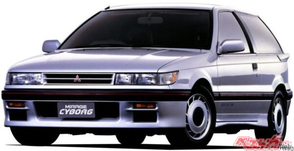 存在感のあるデザインとスパルタンな走りを提供するメカニズムが話題となったミラージュサイボーグ