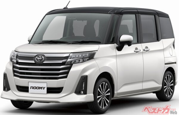 トヨタ「ルーミー」。派手な存在ではないものの、トヨタ車のなかでも3本の指に入る売れ行きを誇るクルマだ