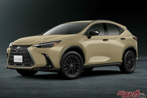 2024年に追加されたレクサス NX350h OVERTRAIL