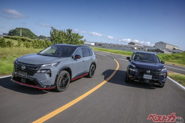 マイナーチェンジに加えて新グレードも追加されたエクストレイル