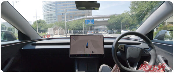 日本国内でのテスト風景。日本での運用が始まれば自動運転のフェーズが変わるはず