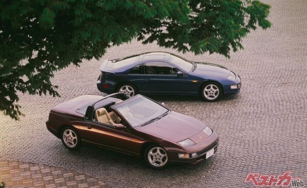 1992年に4代目フェアレディZの派生車として誕生。ベースとなったのは、2シーター、V型6気筒3L自然吸気エンジンを搭載モデルだった
