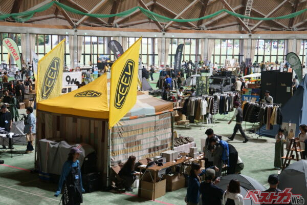 100以上のブランドが集結する大規模なイベント