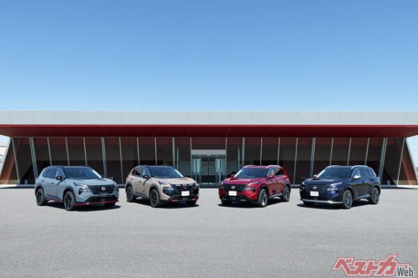 2025年8月にマイナーチェンジと新グレードが追加されたエクストレイル