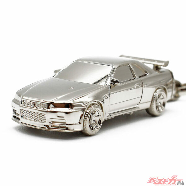 いまだに根強いファンを抱えるR34が精巧なダイキャスト製ミニカーに