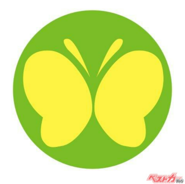 聴覚障害者マーク（聴覚障害者標識）。聴覚障害の条件付きで準中型自動車や普通自動車を運転できる免許を取得したドライバーが対象。表示は義務となっている（榊　望治@Adobe Stock）