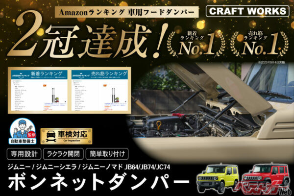 どうやら2冠達成らしい。手軽さとデザイン性の両立がウリな模様