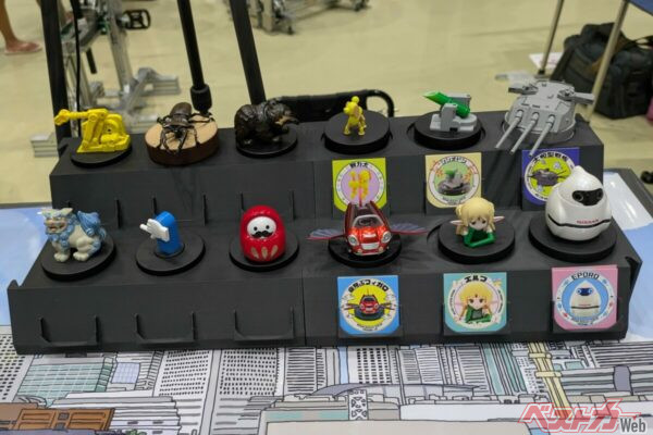 ミニカー以外に設置もできる。戦艦大和の主砲「46センチ砲」ももちろん動くらしい