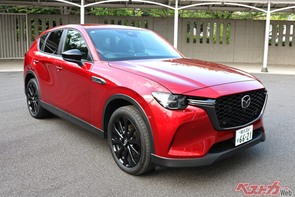 HVO51％混合の「サステオ」を使用したSKYACTIV D 3.3搭載のマツダ CX-60