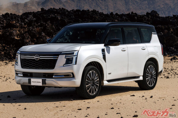 海外で販売中の日産 パトロール。日本導入の噂がある