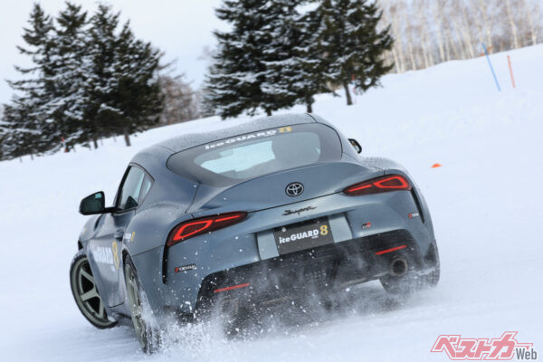 GRスープラのような高性能車に装着しても効果を実感できるのは嬉しい