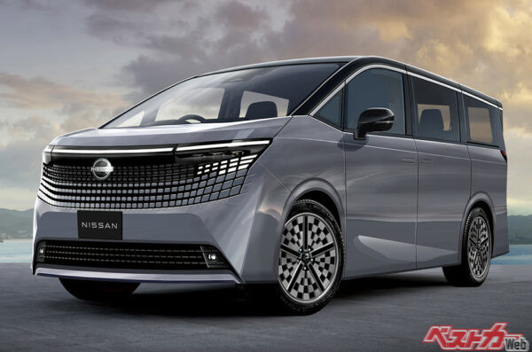 かなりボクシーなデザインで登場。室内の広さ、使い勝手も当然ライバルに負けない(ベストカー編集部作成の予想CG)