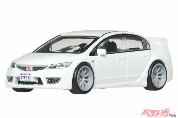 タイプRファンの中でも初代タイプRであるEK9並に熱いファンを抱えるFD2。クルマの持つ圧倒的な存在感もバッチリ再現!?