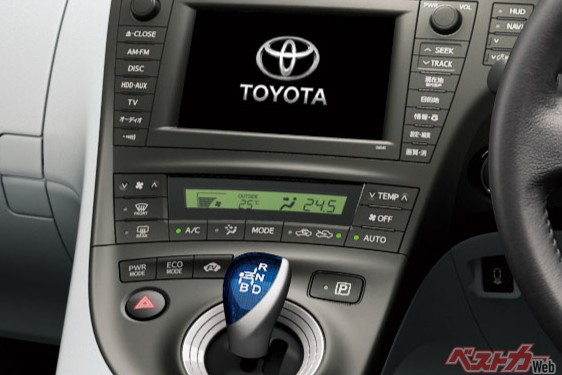 3代目プリウスのA/Cスイッチ