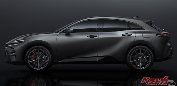 クラウン 特別仕様車 SPORT RS “THE LIMITED-MATTE METAL”（2024年10月 クラウン専門店「THE CROWN」専用特別仕様車設定時の公式画像より）