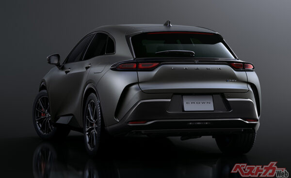 クラウン 特別仕様車 SPORT RS “THE LIMITED-MATTE METAL”（2024年10月 クラウン専門店「THE CROWN」専用特別仕様車設定時の公式画像より）