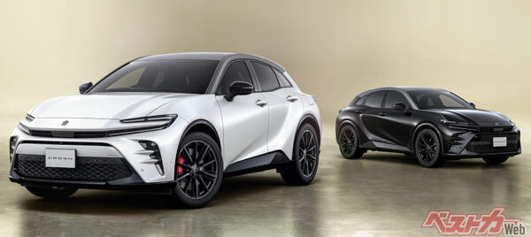 トヨタ クラウンスポーツ 特別仕様車 SPORT RS “THE 70th”・SPORT Z “THE 70th”（いずれもメーカーオプション装着車・2025年7月 一部改良時の公式画像より）