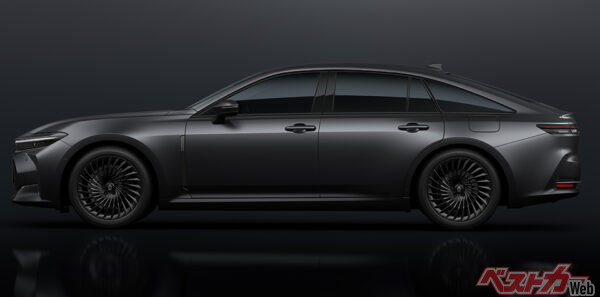 トヨタ クラウンセダン 特別仕様車 Z “THE LIMITED-MATTE METAL”（2025年5月 特別仕様車設定時の公式画像より）