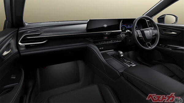 特別設定内装色 ブラックラスター（杢目調パネル（ブラック）／2025年5月 特別仕様車設定時の公式画像より）