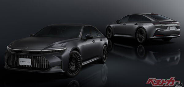 トヨタ クラウンセダン 特別仕様車 Z “THE LIMITED-MATTE METAL”（2025年5月 特別仕様車設定時の公式画像より）