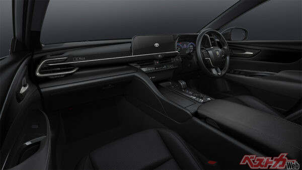 特別設定内装色 ブラックラスター（杢目調パネル（ブラック）／2025年5月 特別仕様車設定時の公式画像より）