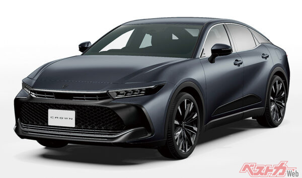 クラウン CROSSOVER RS（2.4Lターボハイブリッド車／2024年4月 一部改良・特別仕様車設定時の公式画像より）