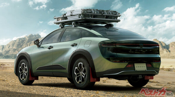 クラウン 特別仕様車 CROSSOVER RS “LANDSCAPE”(2.4Lターボハイブリッド車/2024年4月 一部改良・特別仕様車設定時の公式画像より・LANDSCAPEは期間限定車だったため現在は販売されていません)