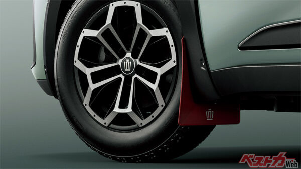 クラウン 特別仕様車 CROSSOVER RS “LANDSCAPE” 245/60R18オールテレインタイヤ&18×7 1/2Jアルミホイール&センターオーナメント(2024年4月 一部改良・特別仕様車設定時の公式画像より・LANDSCAPEは期間限定車だったため現在は販売されていません)