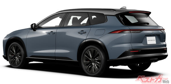 トヨタ クラウンエステート RS（プラグインハイブリッド車／プレシャスメタル×マッシブグレー）〈オプション装着車〉（2025年3月 発売開始時の公式画像より）