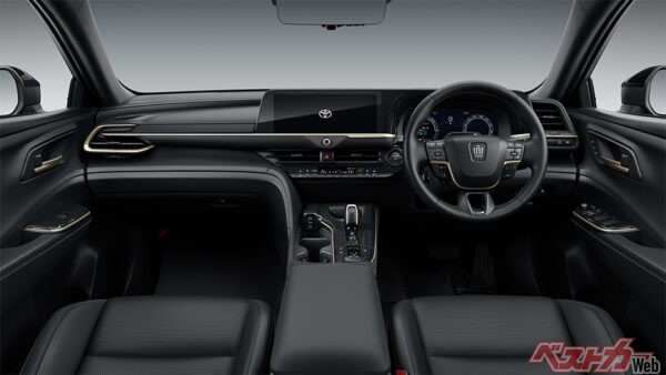 トヨタ クラウンエステート Z（ハイブリッド車／内装色：ブラック）〈オプション装着車〉（2025年3月 発売開始時の公式画像より）