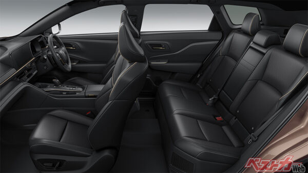 トヨタ クラウンエステート Z（ハイブリッド車／内装色：ブラック）〈オプション装着車〉（2025年3月 発売開始時の公式画像より）