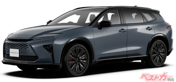 トヨタ クラウンエステート RS（プラグインハイブリッド車／ブラック×マッシブグレー）〈オプション装着車〉（2025年3月 発売開始時の公式画像より）