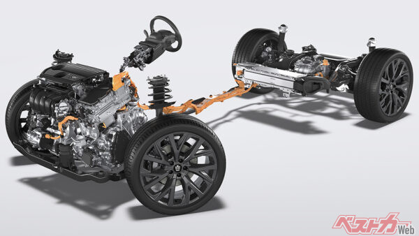 2.5L ハイブリッドシステム（2025年3月 発売開始時の公式画像より）