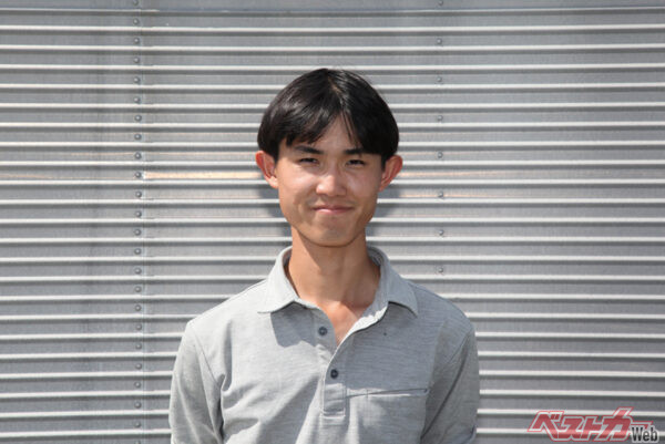 三村彪賀さん（経済学部3年）