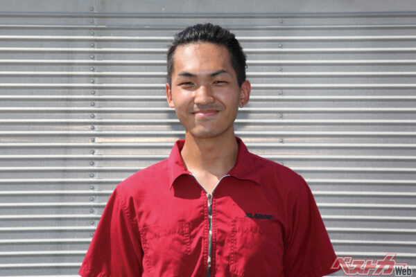 内山大輝さん（生産工学部2年）