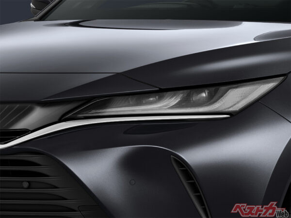 プロジェクター式LEDヘッドランプ(ダーク仕様/ブラックレフ・2025年6月 一部改良実施および特別仕様車設定時の公式画像より)