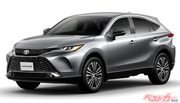 トヨタ ハリアー(画像はPHEVモデル・2025年6月 一部改良実施および特別仕様車設定時の公式画像より)