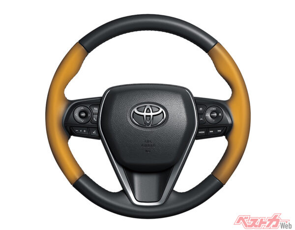 ステアリングヒーター(2025年6月 一部改良実施および特別仕様車設定時の公式画像より)