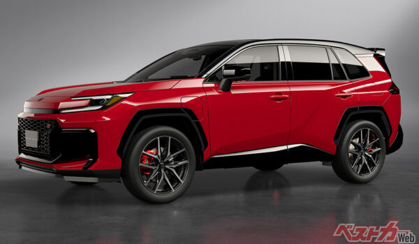 トヨタ RAV4 GR SPORT（プロトタイプ・2025年5月 世界初公開時の公式画像より）