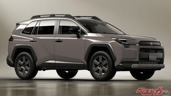 トヨタ RAV4 ADVENTURE（プロトタイプ・2025年5月 世界初公開時の公式画像より）