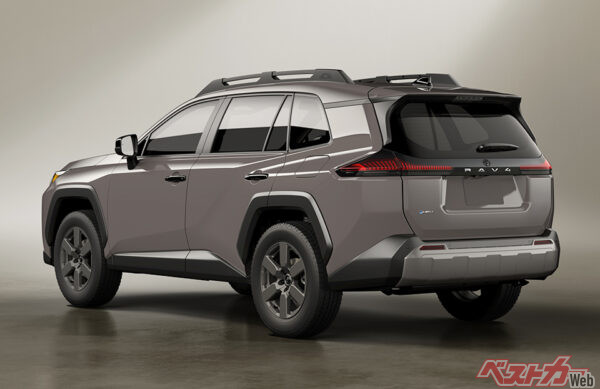 トヨタ RAV4 ADVENTURE（プロトタイプ・2025年5月 世界初公開時の公式画像より）