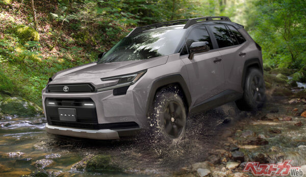 トヨタ RAV4 ADVENTURE（プロトタイプ・2025年5月 世界初公開時の公式画像より）