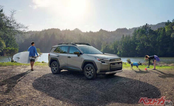 トヨタ RAV4 ADVENTURE（プロトタイプ・2025年5月 世界初公開時の公式画像より）