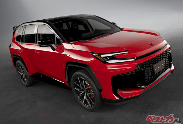 トヨタ RAV4 GR SPORT（プロトタイプ・2025年5月 世界初公開時の公式画像より）