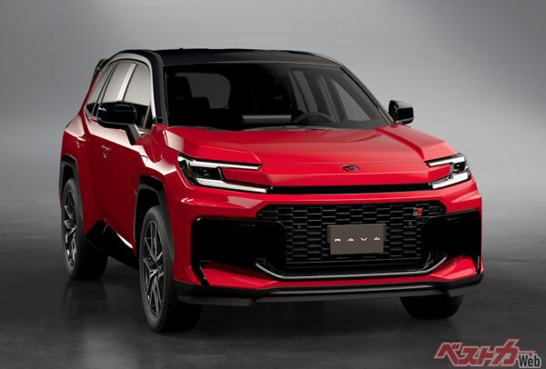 トヨタ RAV4 GR SPORT（プロトタイプ・2025年5月 世界初公開時の公式画像より）
