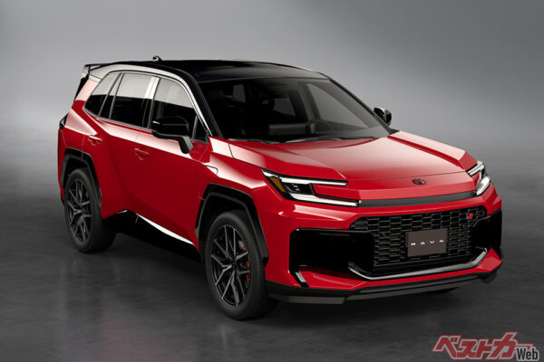 トヨタ RAV4 GR SPORT（プロトタイプ・2025年5月 世界初公開時の公式画像より）