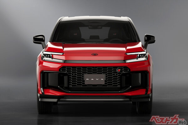 トヨタ RAV4 GR SPORT（プロトタイプ・2025年5月 世界初公開時の公式画像より）