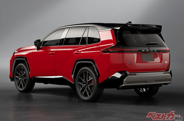 トヨタ RAV4 GR SPORT（プロトタイプ・2025年5月 世界初公開時の公式画像より）