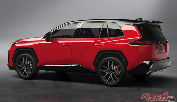 トヨタ RAV4 GR SPORT（プロトタイプ・2025年5月 世界初公開時の公式画像より）